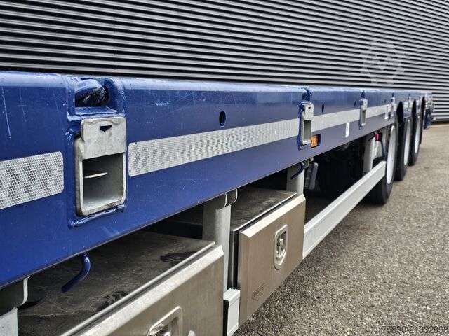 Нисък товарач Broshuis 3ASD-3A / 1X LIFT-AXLE / 2x ELECTRIC HYDRAULIC ...