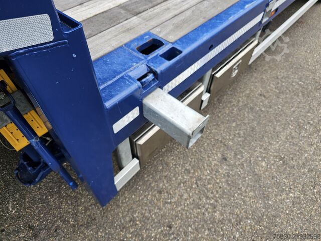 Нисък товарач Broshuis 3ASD-3A / 1X LIFT-AXLE / 2x ELECTRIC HYDRAULIC ...