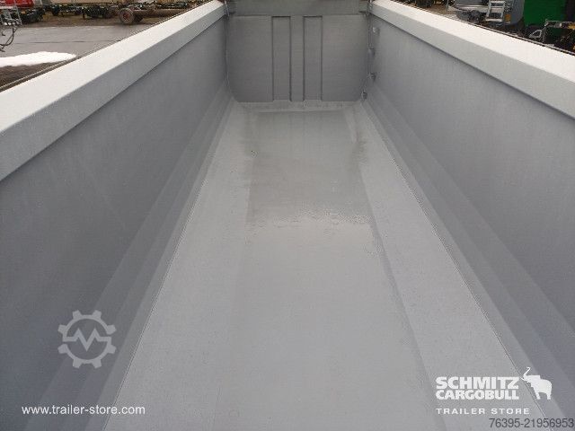 Semirimorchio ribaltabile Schmitz Cargobull Semitrailer Tipper Steel half pipe body 29m³