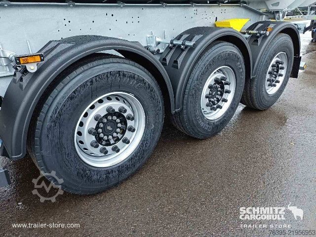 Semirimorchio ribaltabile Schmitz Cargobull Semitrailer Tipper Steel half pipe body 29m³