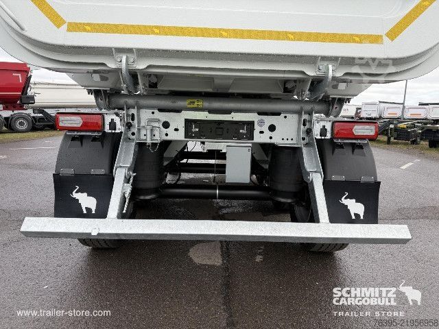 Semirimorchio ribaltabile Schmitz Cargobull Semitrailer Tipper Steel half pipe body 29m³