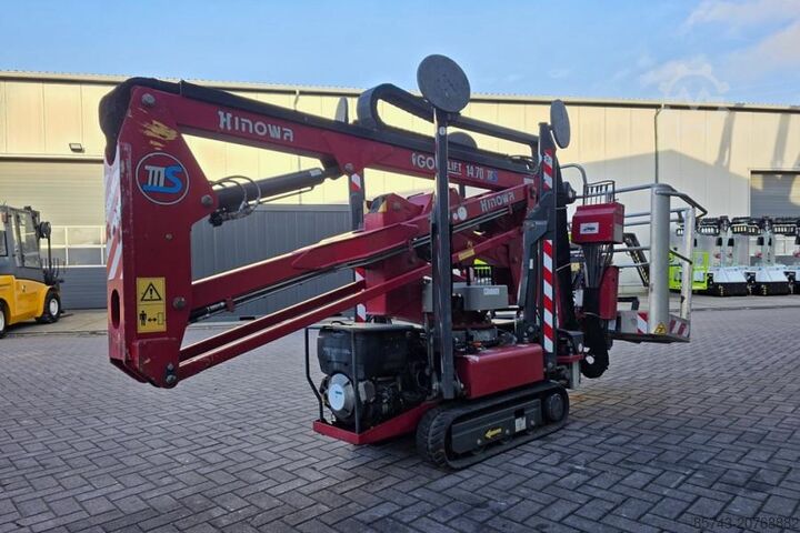 多関節伸縮式作業足場 Hinowa Goldlift 14.70IIIS As-Is, Hybrid Diesel-230V, 14m