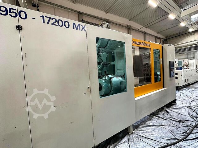 Injection molding machine KraussMaffei KM 950-17200 MX