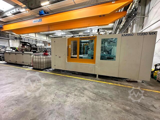 Injection molding machine KraussMaffei KM 950-17200 MX