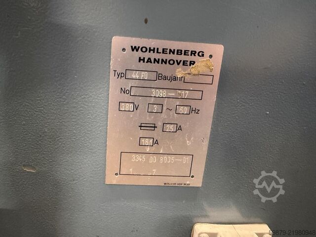 Wohlenberg trostrani rezač 44 FO (cca 1982) Wohlenberg 44 FO
