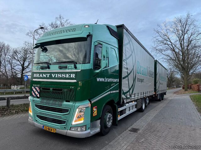 Volume transport Volvo FH 460 Volumencombi met aanhanger