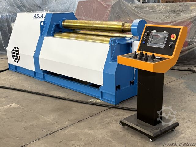  Nanjing Asia Machine Mfg. Co., Ltd. W12-8/2000 4-rollers rolling machine