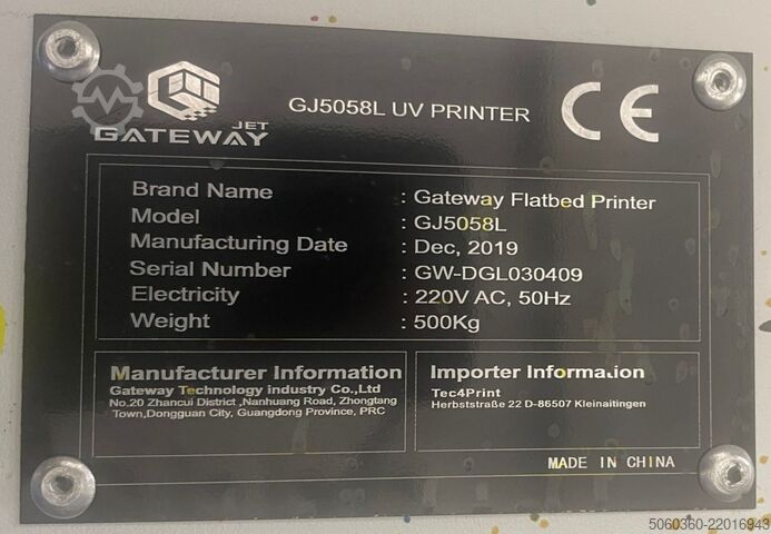 Gateway flatbed štampač GJ5058L Gateway Flatbed Printer GJ5058L