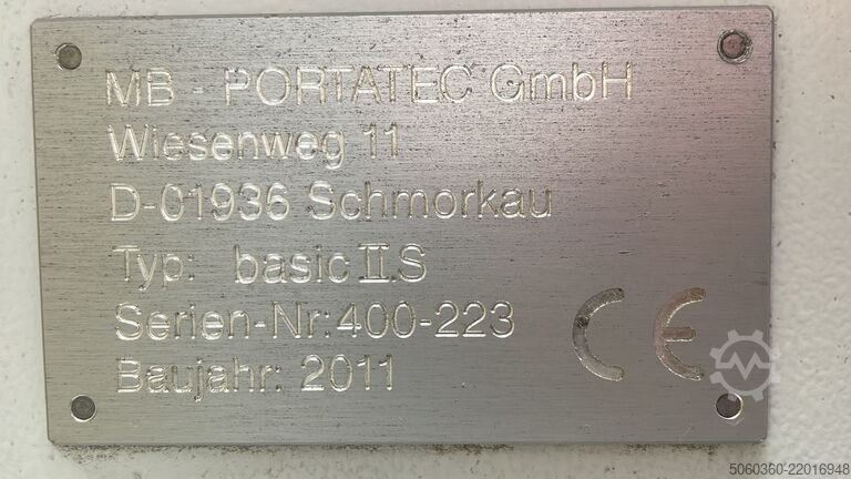 Portatec basic II.S makinë frezimi portali MB-Portatec GmbH basic IIS