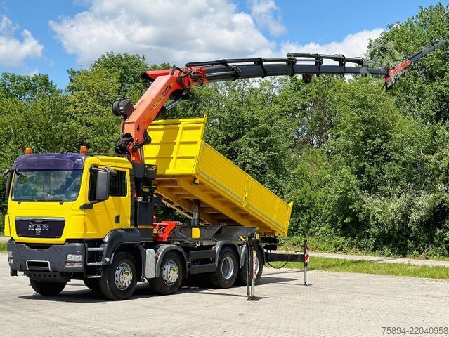 Кран монтиран на камион MAN TGS 41.480 * PK 36002 + JIB 060B + FUNK * 8x4