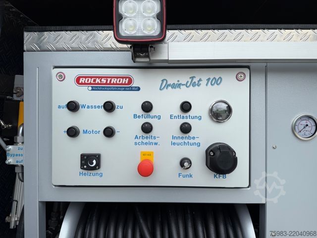 Vaakummahuti veoauto MERCEDES-BENZ Sprinter 417 CDI / Rockstroh Drain-Jet 100-1
