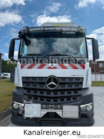 真空罐式卡车 MERCEDES-BENZ AROCS 3545 L 8x4 BL - Kroll ADR Sauger WRP