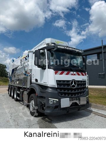 真空罐式卡车 MERCEDES-BENZ AROCS 3545 L 8x4 BL - Kroll ADR Sauger WRP