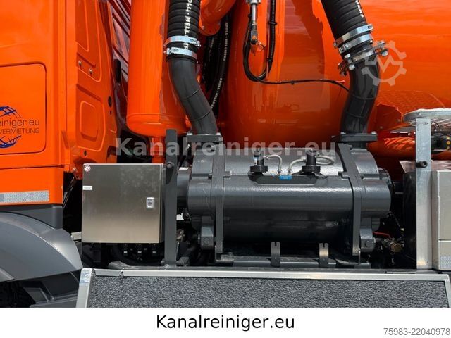 真空罐式卡车 MERCEDES-BENZ Arocs 3551 8x4 BL Kroll Wasserrückgewinner