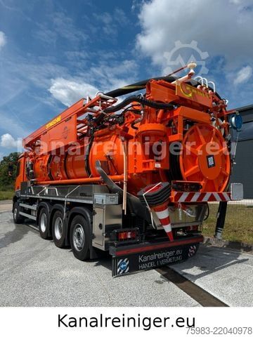 真空罐式卡车 MERCEDES-BENZ Arocs 3551 8x4 BL Kroll Wasserrückgewinner