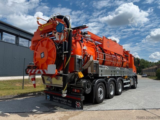 真空罐式卡车 MERCEDES-BENZ Arocs 3551 8x4 BL Kroll Wasserrückgewinner