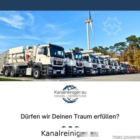 真空罐式卡车 MERCEDES-BENZ Arocs 3551 8x4 BL Kroll Wasserrückgewinner