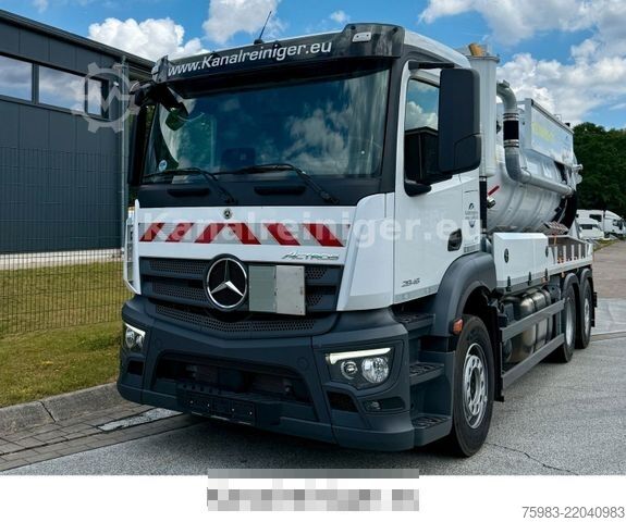 Vakuumtankbil MERCEDES-BENZ AROCS 2646 6x2 / Sauger KRÜGER SSP 14-1