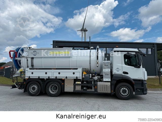 Vakuumtankbil MERCEDES-BENZ AROCS 2646 6x2 / Sauger KRÜGER SSP 14-1
