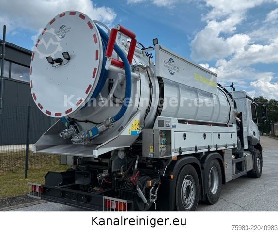 Vakuumtankbil MERCEDES-BENZ AROCS 2646 6x2 / Sauger KRÜGER SSP 14-1