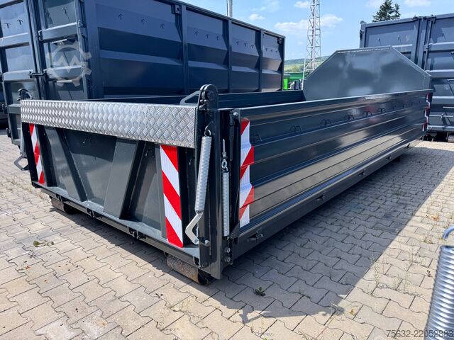 Contenedor de 11 m3 con tapa combinada Hitta 5,5m Bordwandcontainer