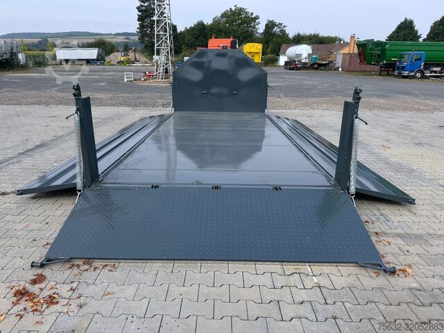 Contenedor de 11 m3 con tapa combinada Hitta 5,5m Bordwandcontainer