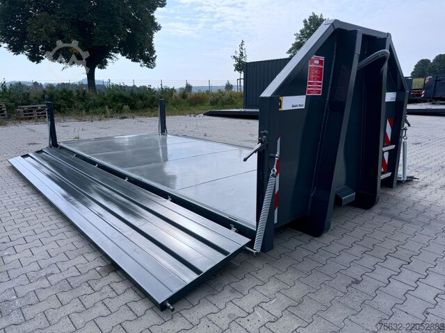 Contenedor de 11 m3 con tapa combinada Hitta 5,5m Bordwandcontainer