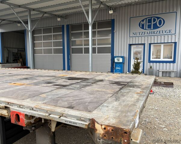 Wechselpritsche Plattform Krone Jumbo Plattform 7,82 mit Lochleiste