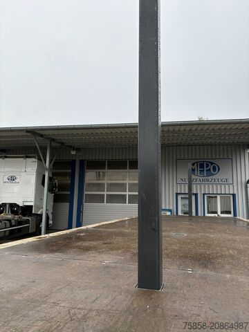 Swap body open Krone Plattform 7,45m mit Steckrungen mittig