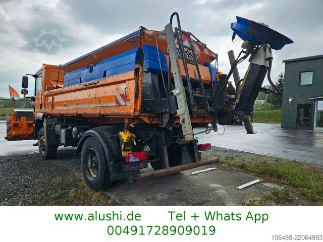 Тристранен самосвал MAN TGM 18.290 4X4 Meiler Kipper Winterdienst