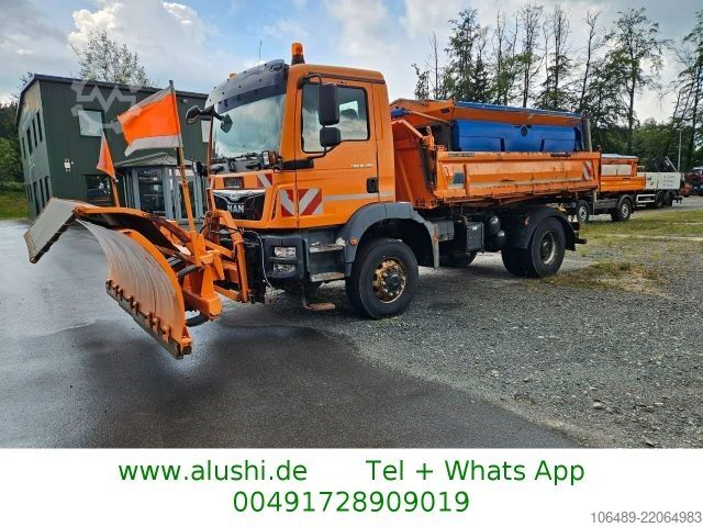 Тристранен самосвал MAN TGM 18.290 4X4 Meiler Kipper Winterdienst