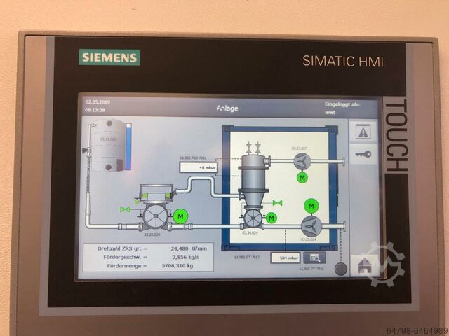 Gámar afferma lausavöru WWTec GmbH & Co KG CES Container unloading station