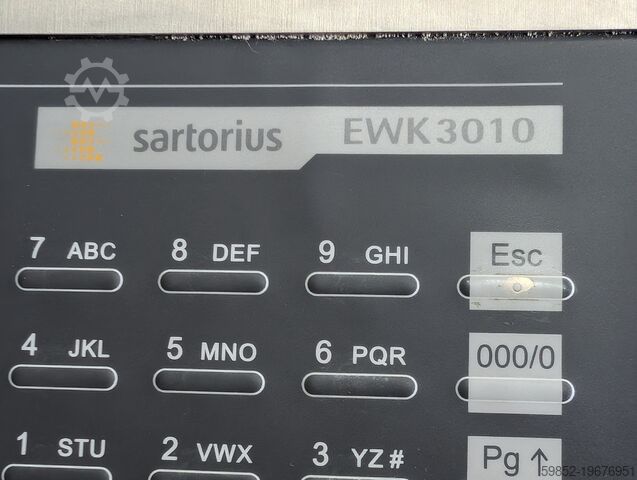 Peripheriegerät Sartorius EWK 3010 WS 60kg BL