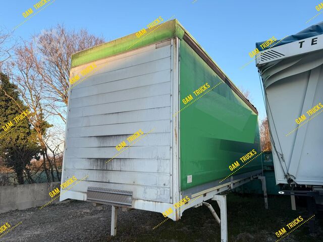 Kontejner s kukom  Container für Abrollkipper 8.20m + Plane