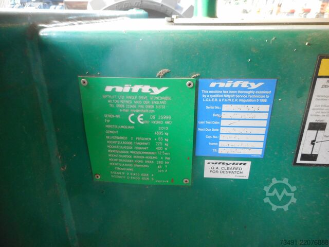 Mobilna radna platforma Niftylift HR17 HYBRID ( BATTERIE NEU )