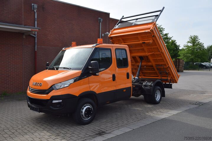 Τριαξονικό ανατρεπτικό βαν Iveco Daily  Doka 7-Sitzer Meiller Kipper AHK Standheiz