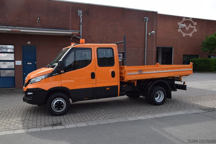 Τριαξονικό ανατρεπτικό βαν Iveco Daily  Doka 7-Sitzer Meiller Kipper AHK Standheiz