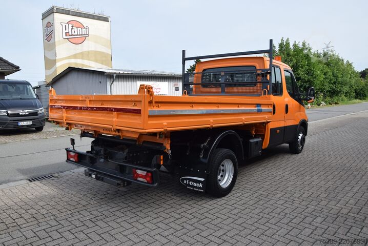 Carrinha basculante trilateral Iveco Daily  Doka 7-Sitzer Meiller Kipper AHK Standheiz