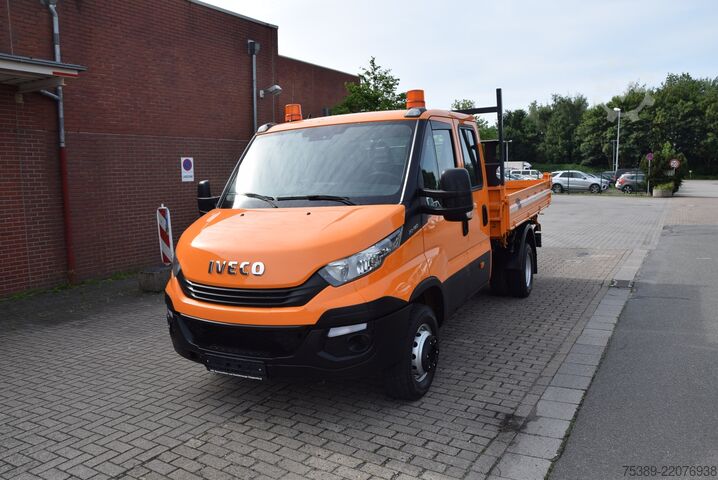 Carrinha basculante trilateral Iveco Daily  Doka 7-Sitzer Meiller Kipper AHK Standheiz