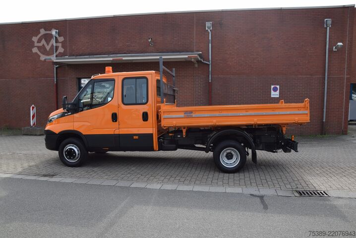 Furgão basculante Iveco Daily  Doka 7-Sitzer Meiller Kipper AHK Standheiz
