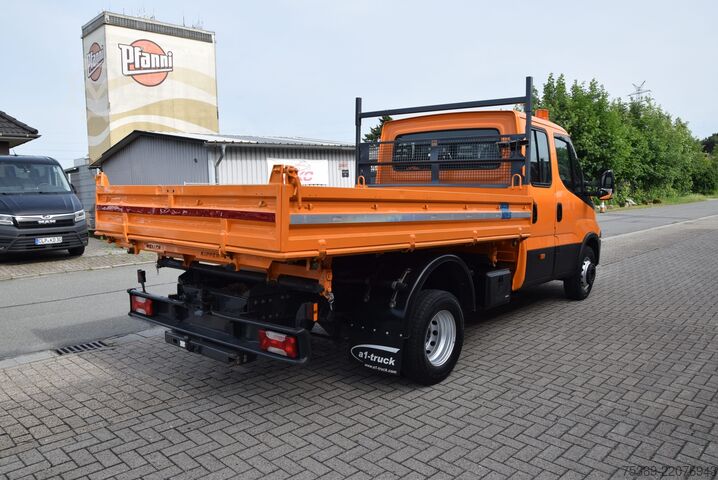 Furgão basculante Iveco Daily  Doka 7-Sitzer Meiller Kipper AHK Standheiz