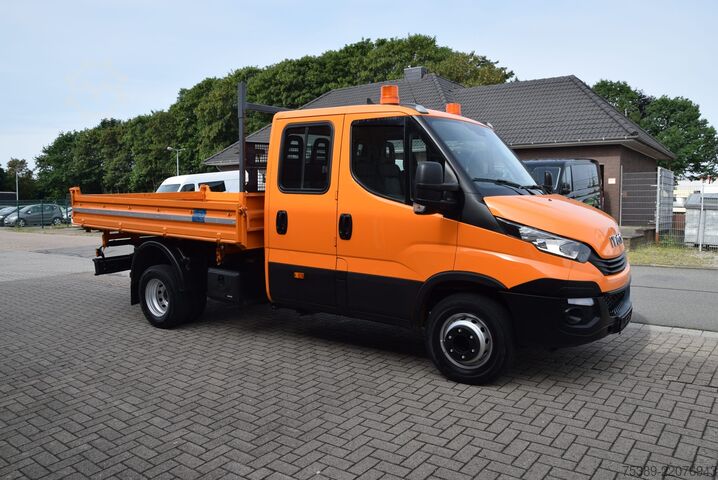 Furgão basculante Iveco Daily  Doka 7-Sitzer Meiller Kipper AHK Standheiz
