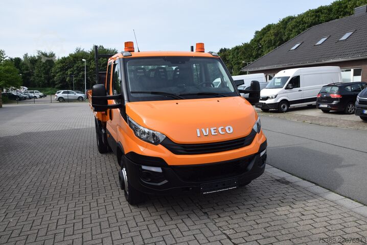 Furgão basculante Iveco Daily  Doka 7-Sitzer Meiller Kipper AHK Standheiz