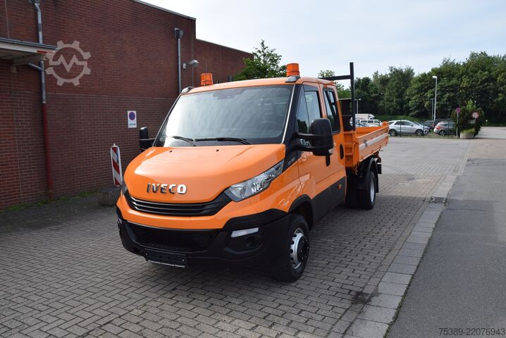 Furgão basculante Iveco Daily  Doka 7-Sitzer Meiller Kipper AHK Standheiz