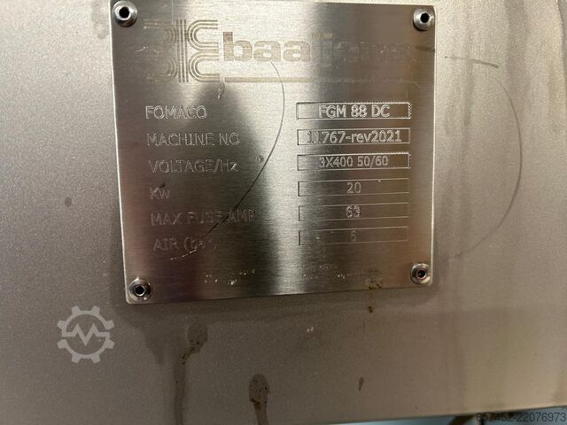 เครื่องฉีดน้ำหมักเนื้อ Fomaco FGM 88 DC M3