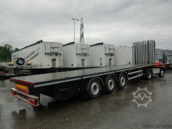 Semirremolque con plataforma de trabajo  GSODAM 3-ACHS PLATEAU, LIFTACHSE, RUNGENSTöCKE