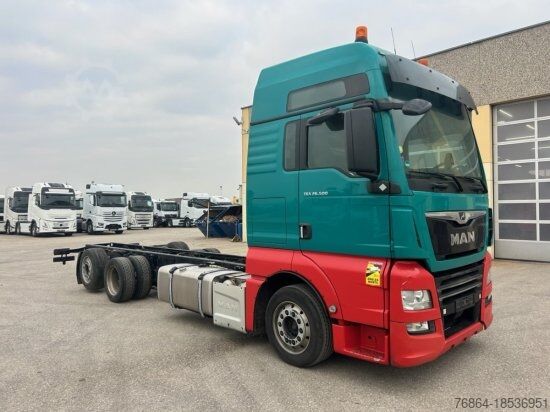 هيكل الشاحنة MAN TGX 26.500 XXL, 6X2, JUMBO, LIFTACHSE, INTARDER,  EURO6, FULL-AIR