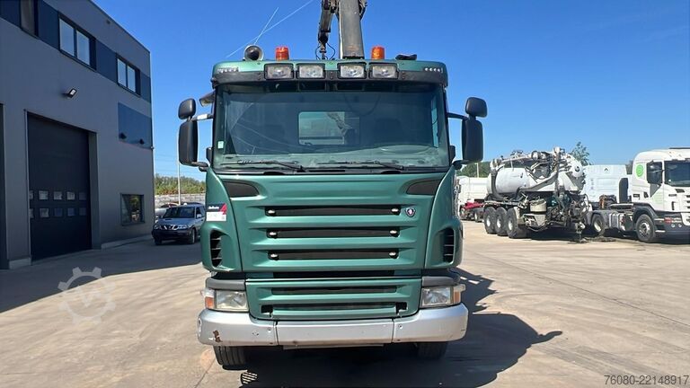 Savivartis su kranu Scania G 380 (EURO 5 / BIG HUB / STEEL SUSP. / HMF 164...