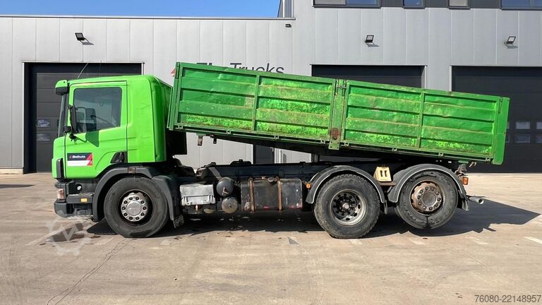 Basculante de 3 lados Scania 94 - 310 (POMPE MANUELLE / MANUAL PUMP / 6X2 / ...