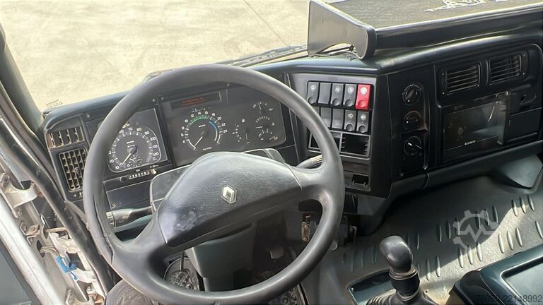 Basculante de 3 lados Renault Premium 340 (POMPE MANUELLE / MANUAL PUMP / GRA...